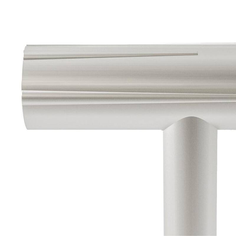 Hapny Home SU14 Sunburst 1-15/16" Designer Luxury T Bar Solid Metal