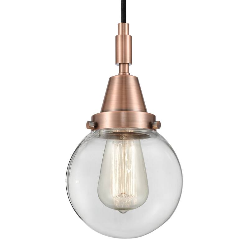 Innovations Lighting 447-1P-G202-6 Beacon 6" Wide Mini Pendant with