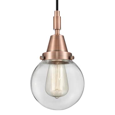 Innovations Lighting 447-1P-G202-6 Beacon 6" Wide Mini Pendant with