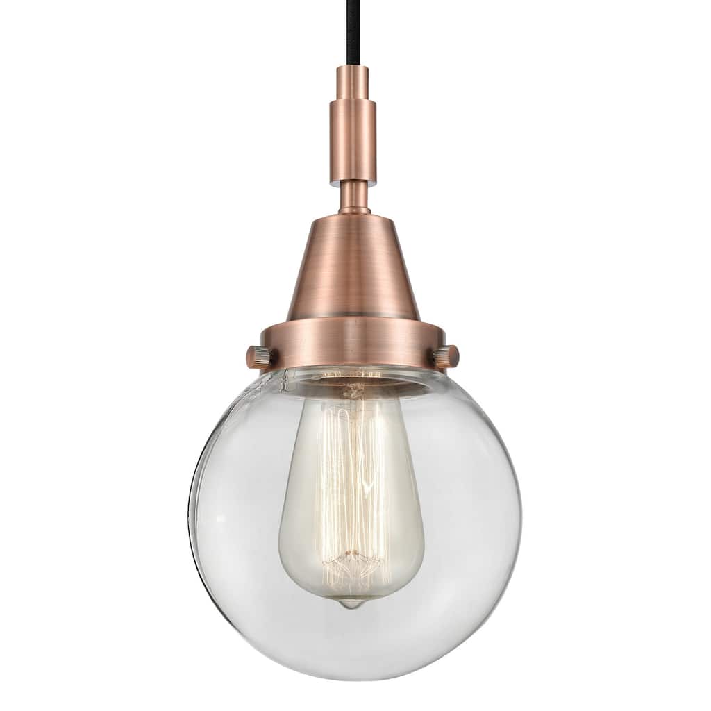 Innovations Lighting 447-1P-G202-6 Beacon 6" Wide Mini Pendant with