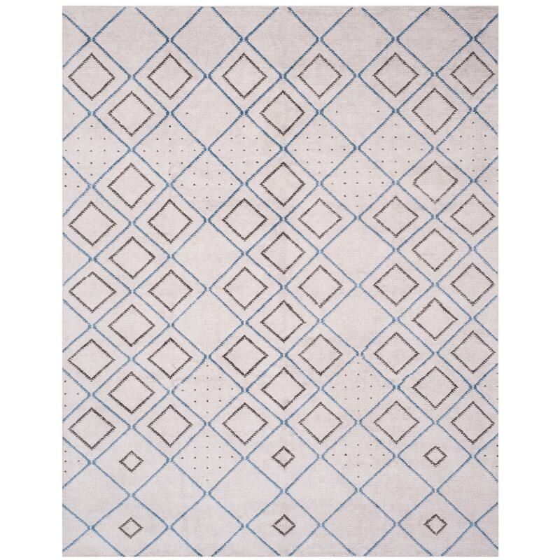 SAFAVIEH Hand-knotted Stone Wash Nastaran Modern Wool Rug