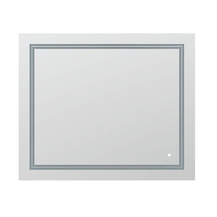 AQUADOM Soho 36" Led Lighted Mirror for Bathroom Defogger, Backlit and Front-Lit - 36"x30"x1"