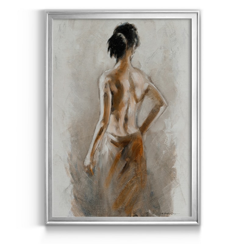 Spa Moment Premium Framed Print - Ready to Hang - 18.5X24.5 - Silver