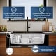 preview thumbnail 2 of 15, Karran Undermount 32.5 in. Large Single Bowl Quartz Kitchen Sink