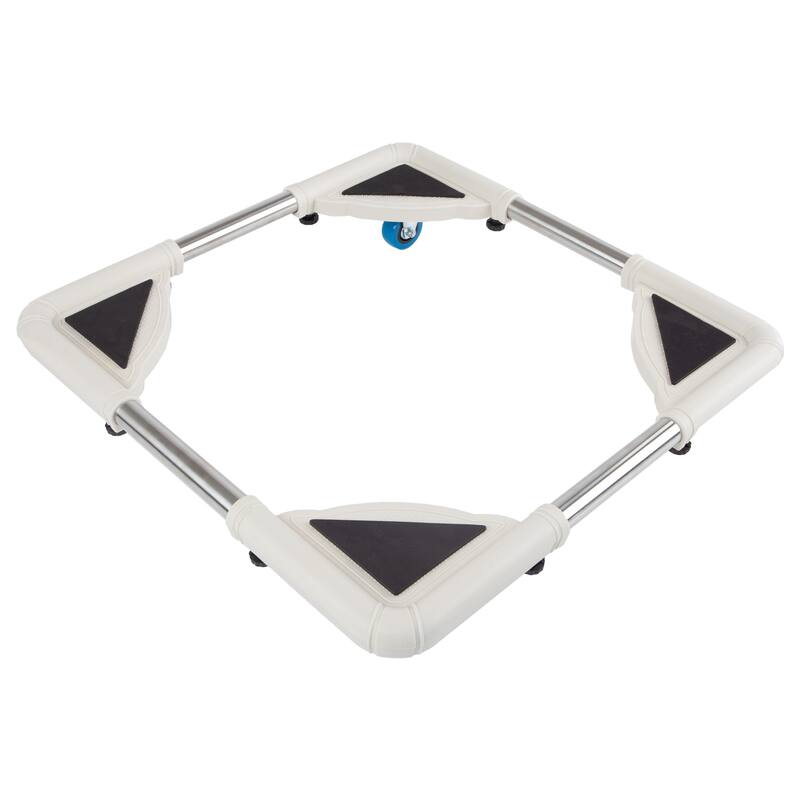 Adjustable Dolly Cart - Appliance Roller with Telescoping Base, Locking Caster Wheels - 220lbs Weight Capacity by Stalwart