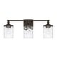 preview thumbnail 4 of 4, Colton 3-light Bath Vanity Fixture