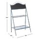 preview thumbnail 32 of 30, SAFAVIEH Outdoor Living Natum Victorian Iron 2-Tier Plant Stand. - 24.5" W x 15.8" L x 43" H