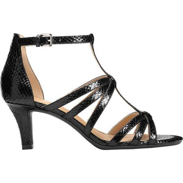 Passionfruit Strappy Sandal Black 