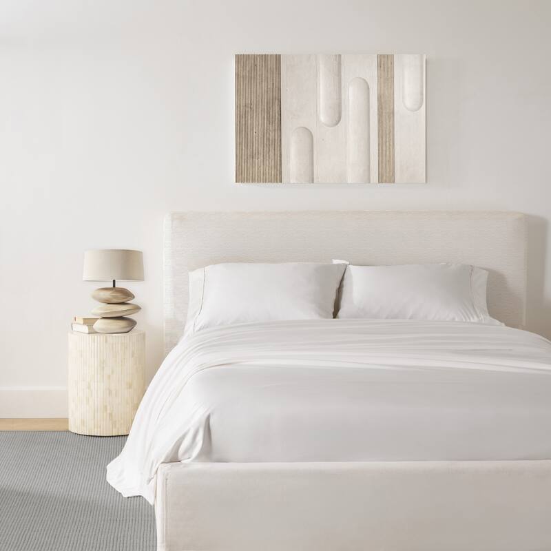 Jennifer Adams Lux Enzyme-Washed Triple-Brushed Signature Soft Sheet Set