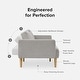 preview thumbnail 3 of 34, Mopio Chloe Futon Convertible Sofa Sleeper Futon
