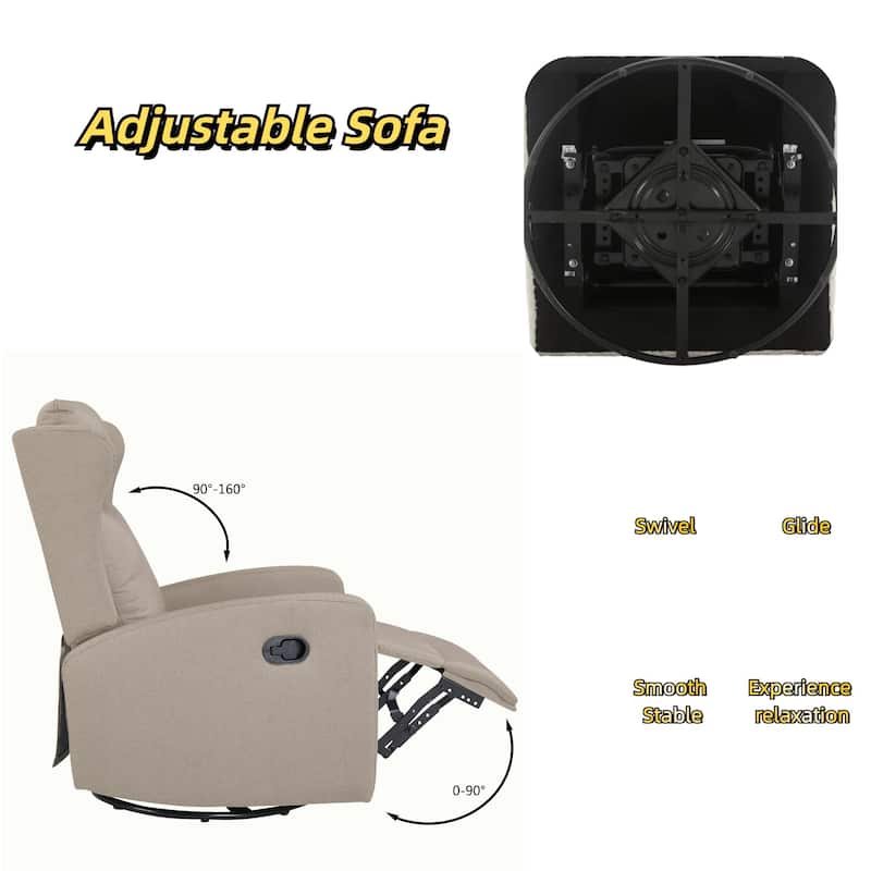 Rocking Recliner Chair for Living Room
