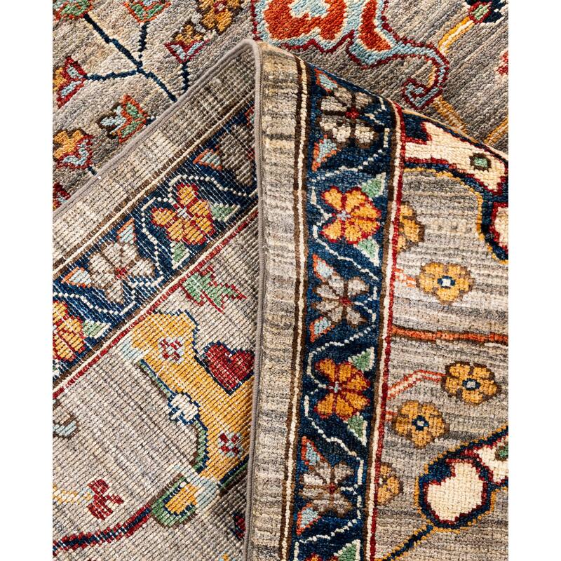 Serapi One-of-a-Kind Hand-Knotted Area Rug - Brown - 8' 3" x 9' 10"