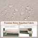 preview thumbnail 5 of 8, Outdoor Stackable Aluminum Dining Chair with Cushion (Set of 4)