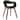 vidaXL Dining Chair with Bentwood and Faux Leather Side Chair for Kitchen - 19.3" x 20.1" x 27.6"