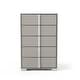 preview thumbnail 28 of 28, Furniture of America Erina Modern Glossy 5-Drawer Chest