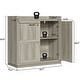 preview thumbnail 23 of 49, Multifunctional Minimalist Side Cabinet with 3D Design