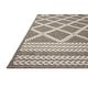 preview thumbnail 10 of 12, Alexander Home Renee Modern Trellis Indoor / Outdoor Rug