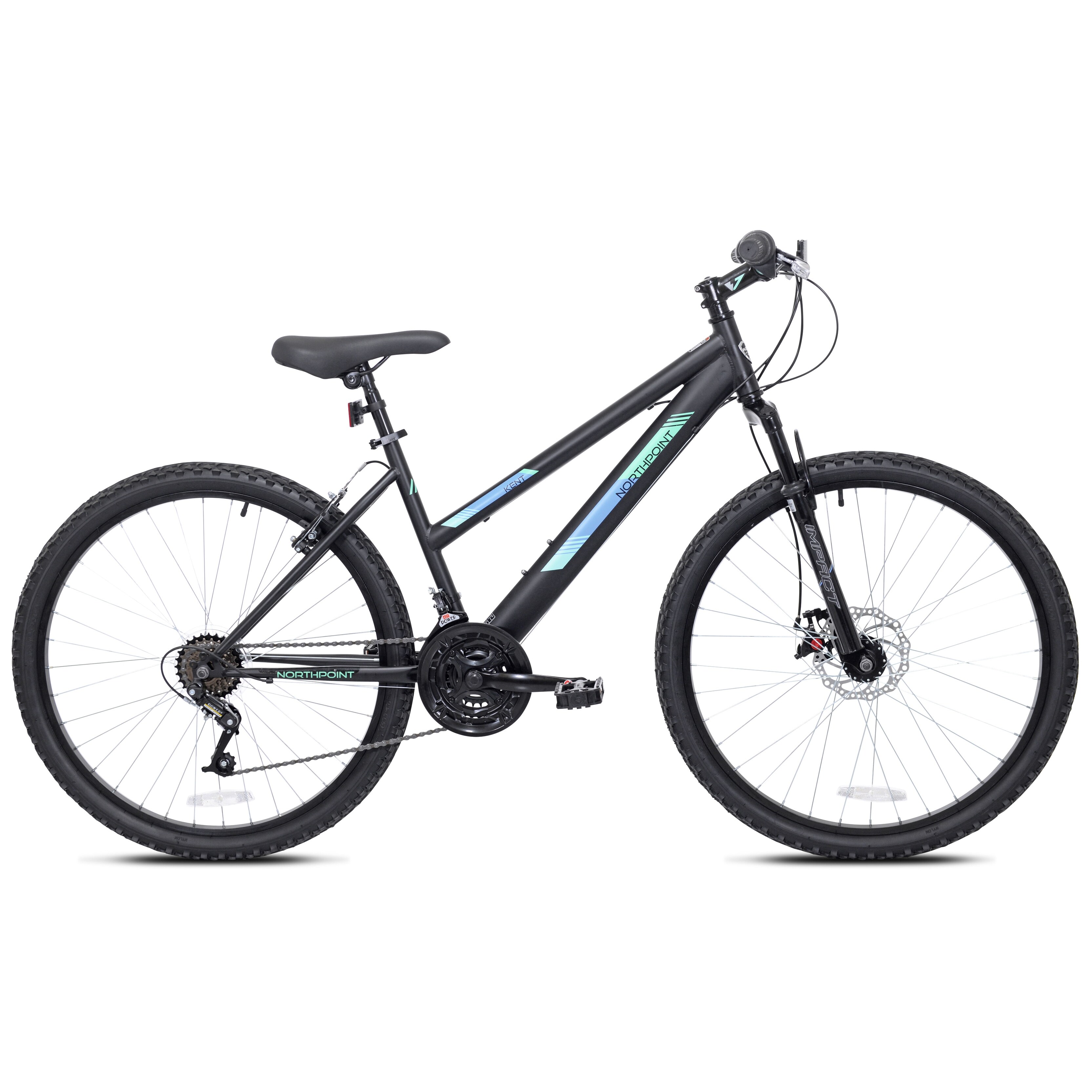 引き取り限定♪NORTH POINT♪KENT♪ジュニアマウンテンバイク♪ 26 In. Northpoint Women's Mountain Bike, Black and Blue - Bed Bath