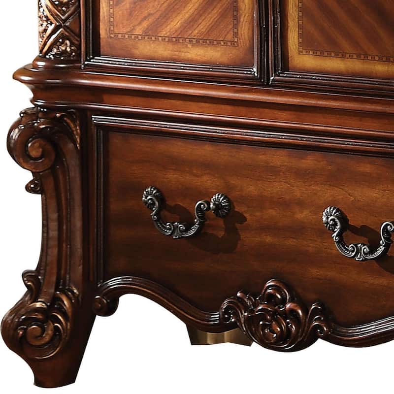 Majestic Wooden Chest, Cherry Brown