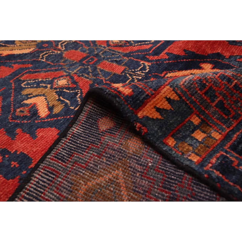 ECARPETGALLERY Hand-knotted Konya Anatolian Red Wool Rug - 4'5 x 8'5