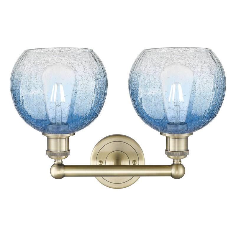 Innovations Lighting Endless Possibilities Edison - Brookhaven Globe - 2 Light 17" Bath Vanity Light