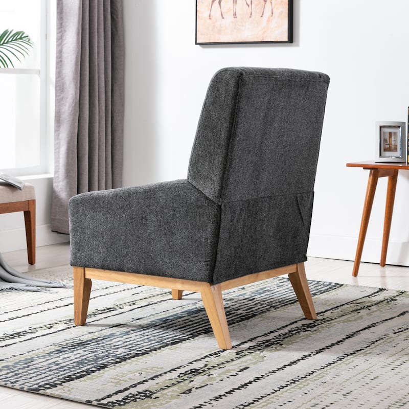 Corvus Armitage Chenille Upholstered Accent Chair