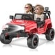 preview thumbnail 29 of 34, EROMMY 24V 2-Seater Ride-On Truck for Kids, 4WD Electric Car with Remote, Lights & Music Red