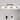 6-Light Milky White Glass Globe Linear Chandelier / Semi Flush