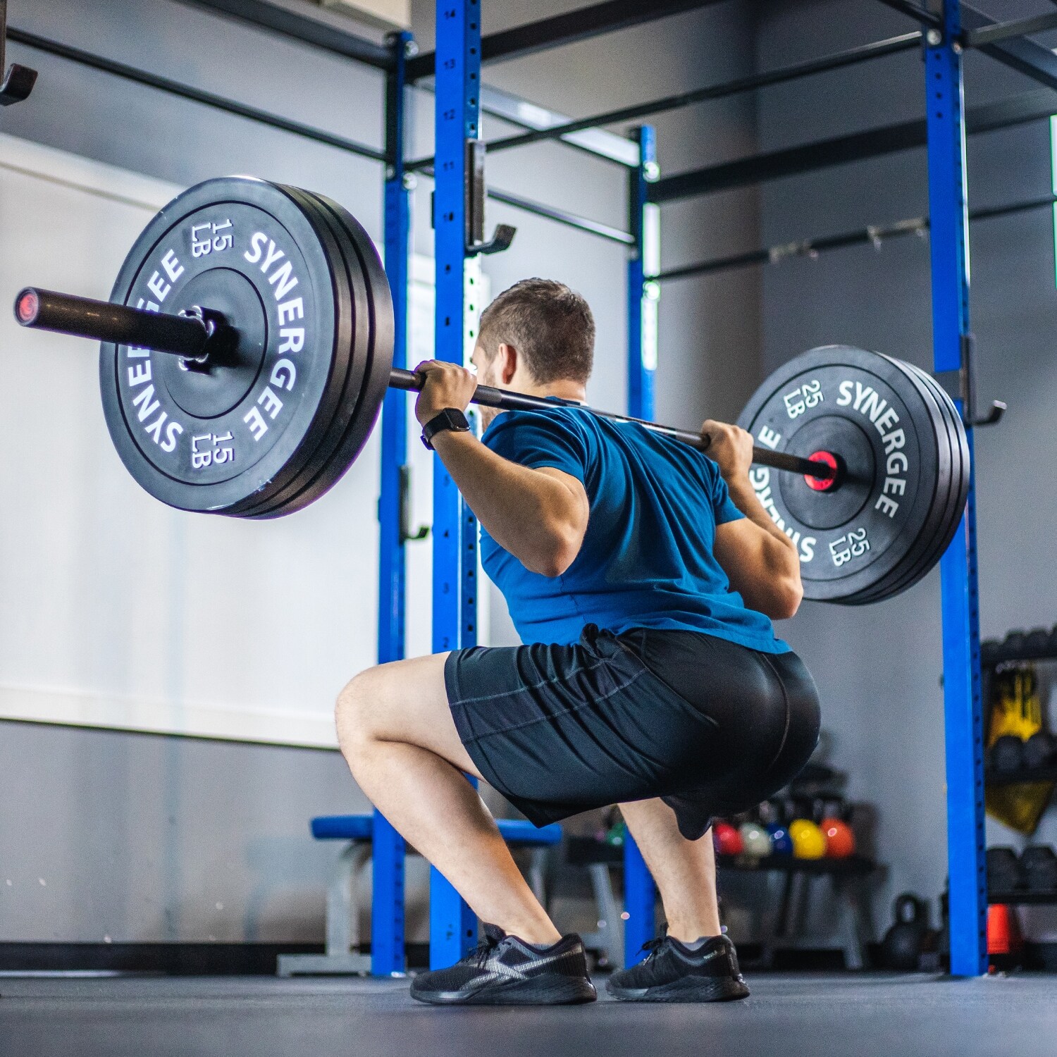 Shop Synergee Rhino Powerlifting Barbell Power Bar Squat