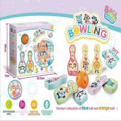 Children's Cartoon Outdoor Mini Bowling Game For Fun Games, Team Sports Children's Game For Fun Games