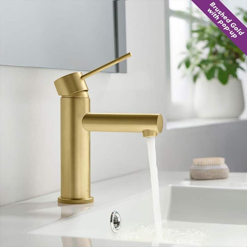 Luxury Single Hole Bathroom Faucet