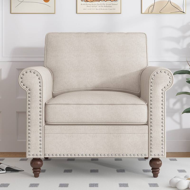 Mixoy Sectional Sleeper Sofa,Single Couch & Loveseat Couch &3 Seater Sofa, DIY Combination for Living Room