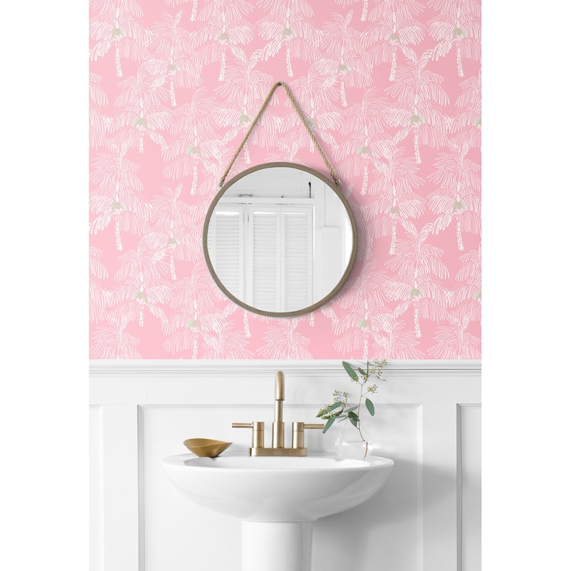 NextWall Palm Beach Peel and Stick Wallpaper