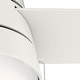 preview thumbnail 3 of 7, Hunter 52" Aker Ceiling Fan with LED Light and Pull Chain - Scandinavian, Contemporary, Transitional, Modern Farmhouse