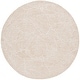 preview thumbnail 55 of 54, SAFAVIEH Handmade Ebony Tram Modern Wool Rug 6' Round - Gold/Ivory - Round