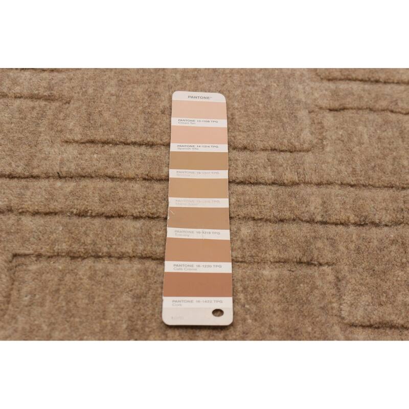 Kashkuli Gabbeh Tan Rug 5'4" x 7'6" - 5'4 x 7'6