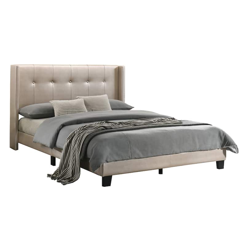 Evelyn Upholstered Platform Bed