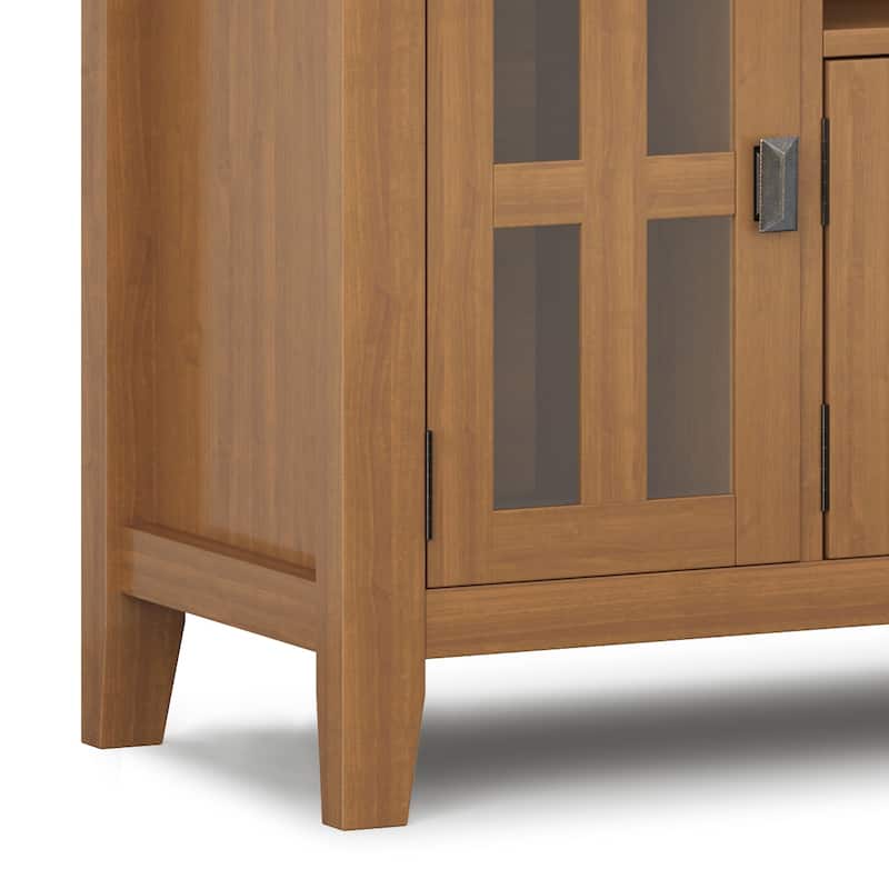 WYNDENHALL Stratford SOLID WOOD 72" Wide TV Media Stand For TVs up to 80"