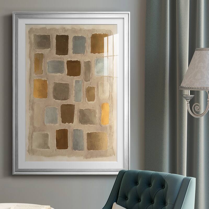 Sand Shaped II Premium Framed Print - Ready to Hang