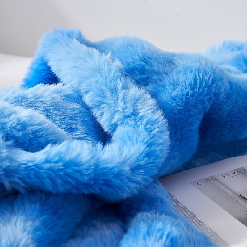 Snowball® Chunky Bunny - Coma Inducer® Blanket - Cloudy Day Blue
