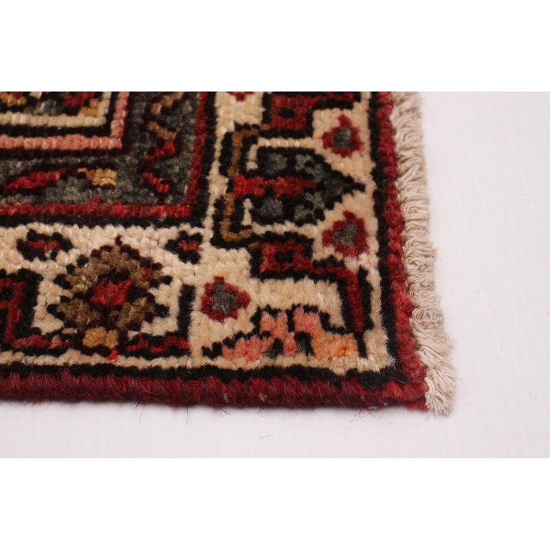 ECARPETGALLERY Hand-knotted Andelz Red Wool Rug - 3'1 x 9'6
