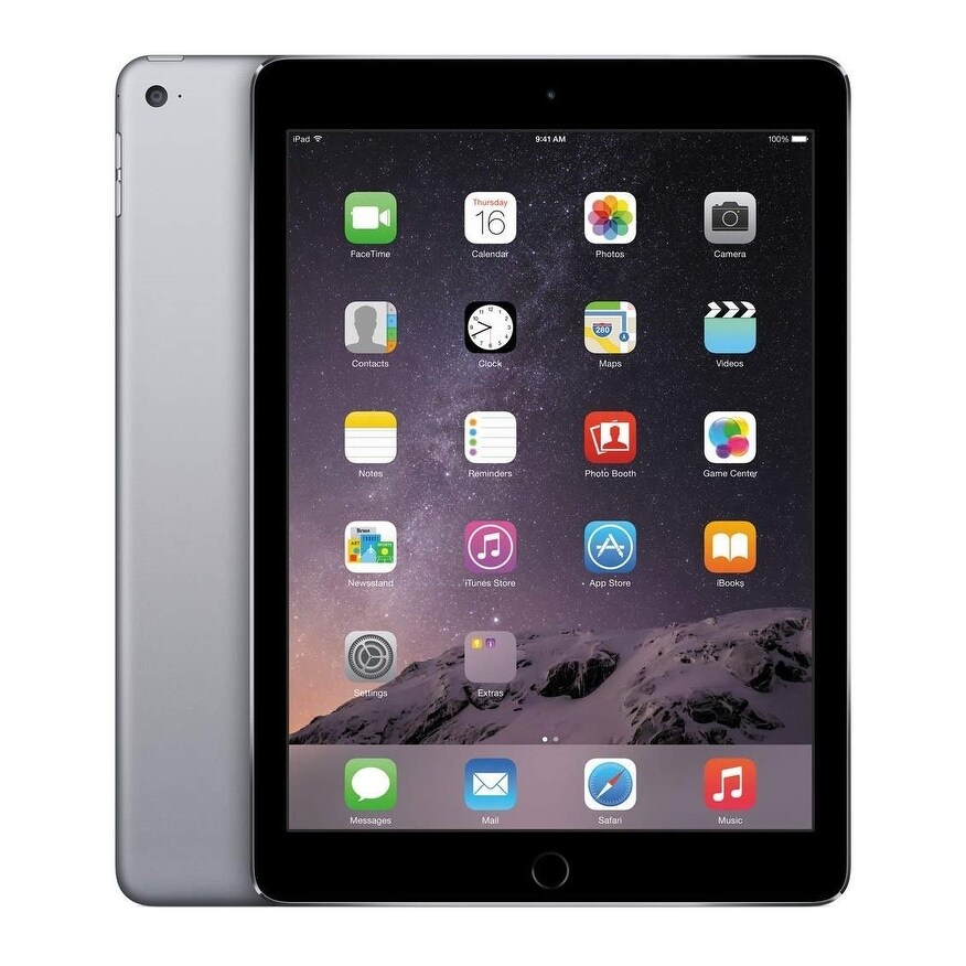 Shop Apple Ipad Air 2 64gb Space Gray Wi Fi Acceptable Overstock 32003852