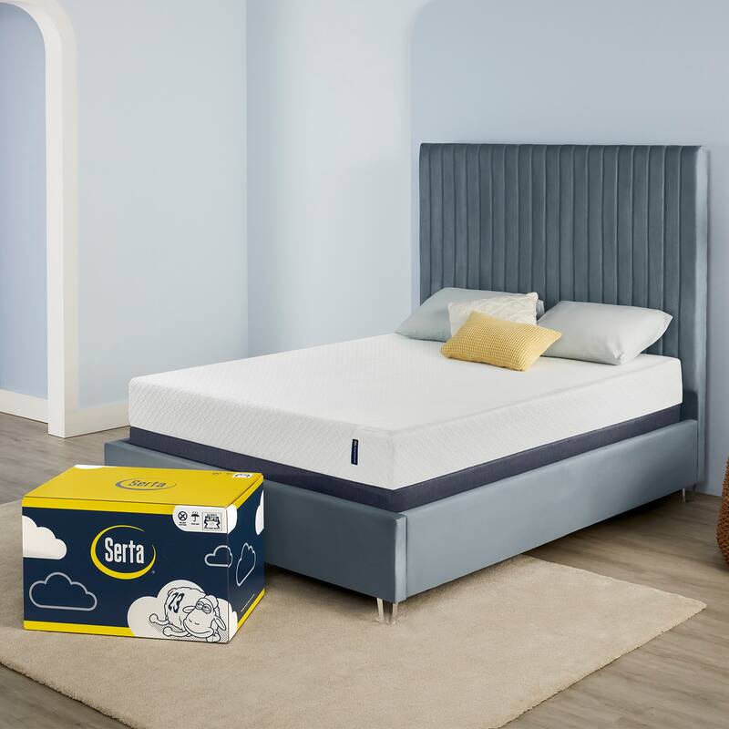 Serta Sheer Slumber 8" Medium Firm Memory Foam Mattress in a Box