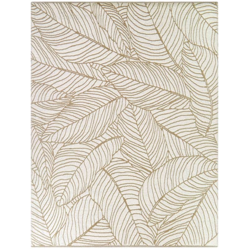 Sonia Tropical Leaf Indoor/Outdoor Area Rug
