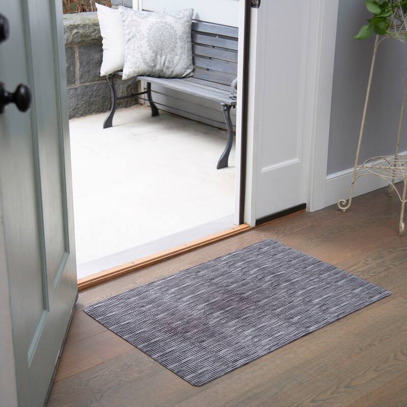 SoHome Smooth Step Houndstooth Machine Washable Utility Mat, 24"x35"