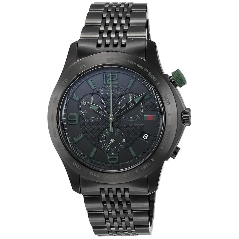 Gucci Men's G-Timeless Black Dial Watch - YA126225A - 6 (36)