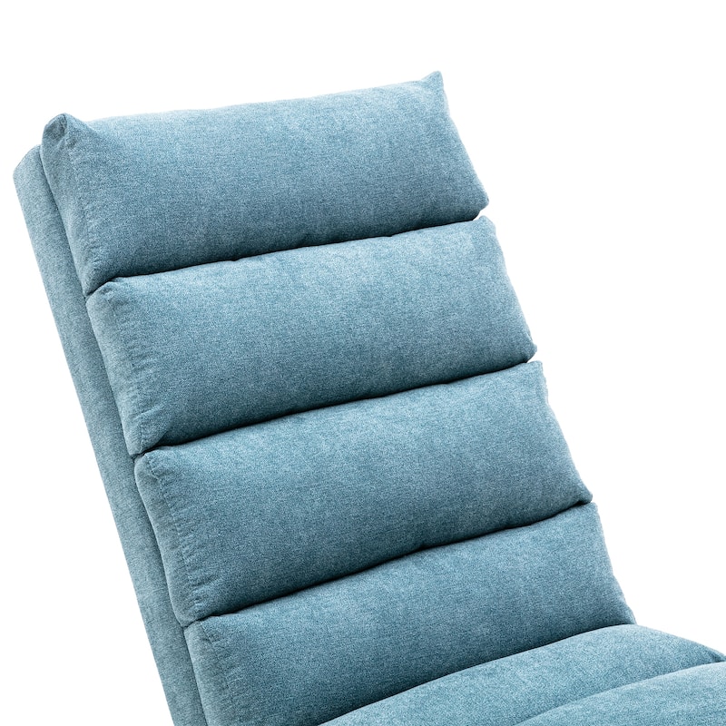 Linen Chaise Lounge Indoor Chair