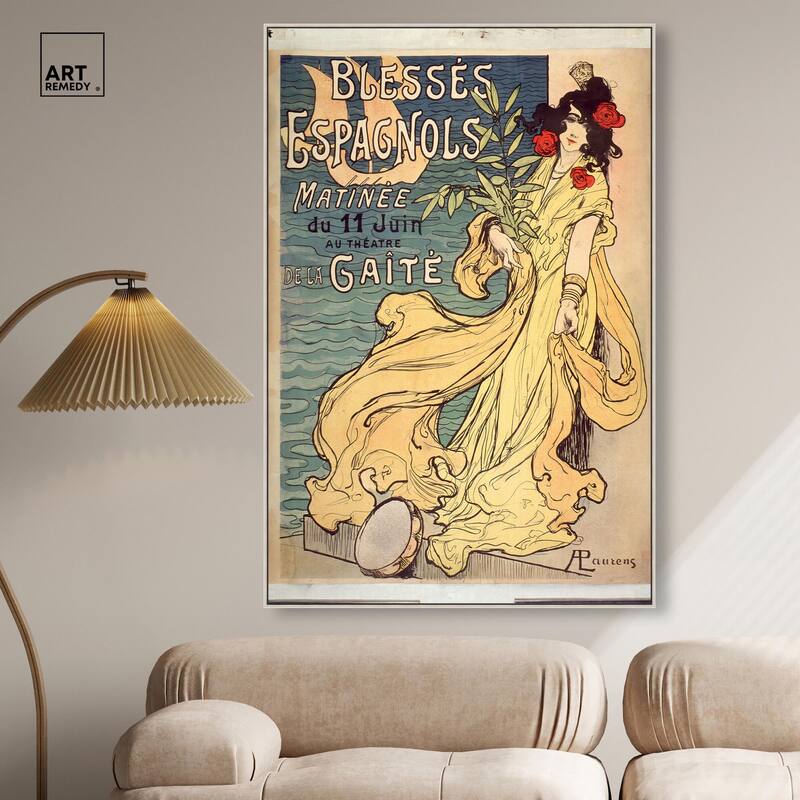 Spanish Dance Canvas by Art Remedy