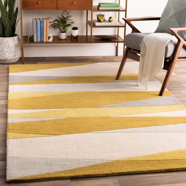 Hand Tufted Harbor Wool Area Rug