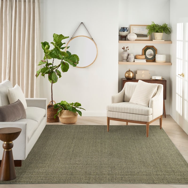 Nourison Tulum Indoor/Outdoor Geometric Area Rug